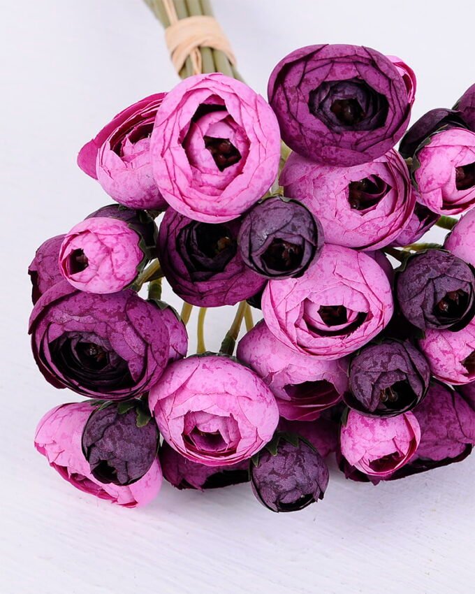 Artificial Flower 15*30CM Camellia bouquet*9 GS-59220008-Z1