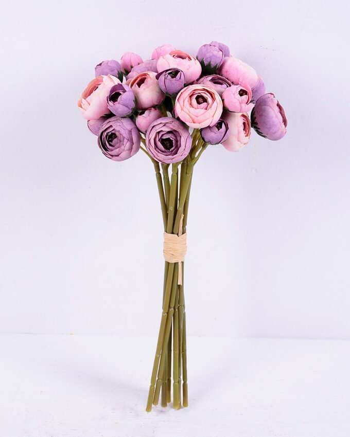 Artificial Flower 15*30CM Camellia bouquet*9 GS-59220008-Z2