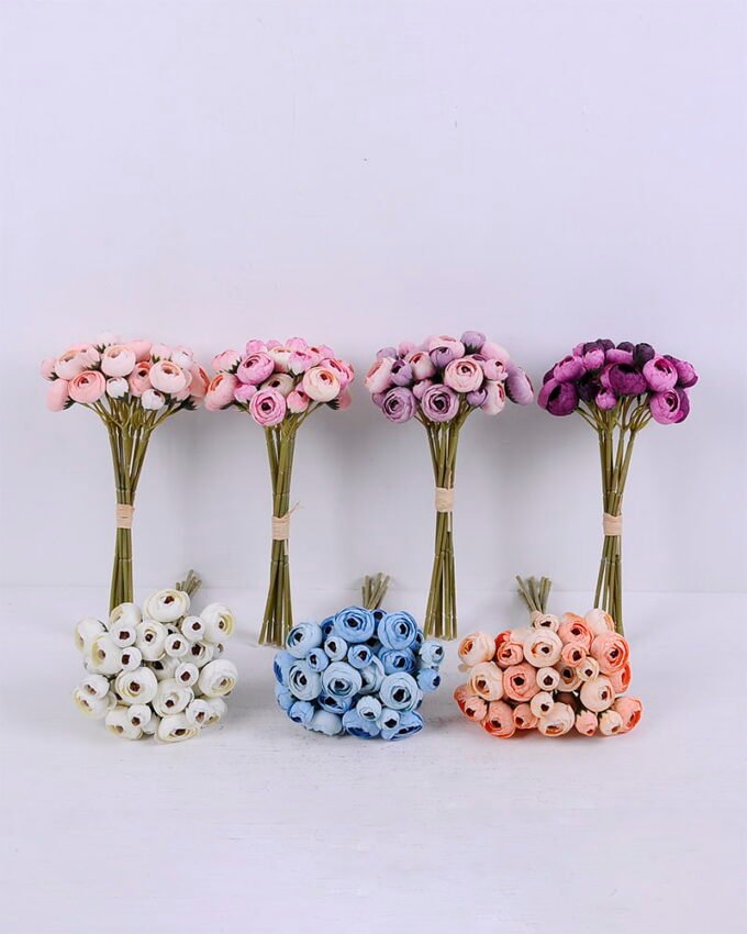 Artificial Flower 15*30CM Camellia bouquet*9 GS-59220008