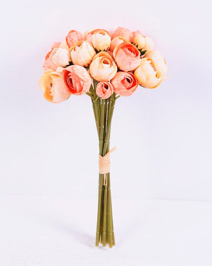 Artificial Flower 16*30CM Camellia bouquet*9 GS-59220009-O1
