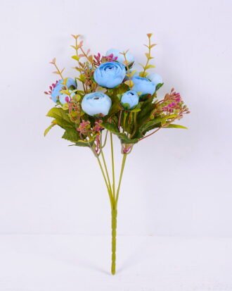 Artificial Flower 18*29CM Camellia bush*5 GS-59220001-B1