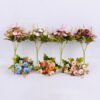 Artificial Flower 18*29CM Camellia bush*5 GS-59220001