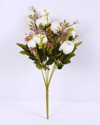Artificial Flower 17*30CM Camellia bush*5 GS-59220002-W1