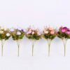Artificial Flower 17*30CM Camellia bush*5 GS-59220002-W1