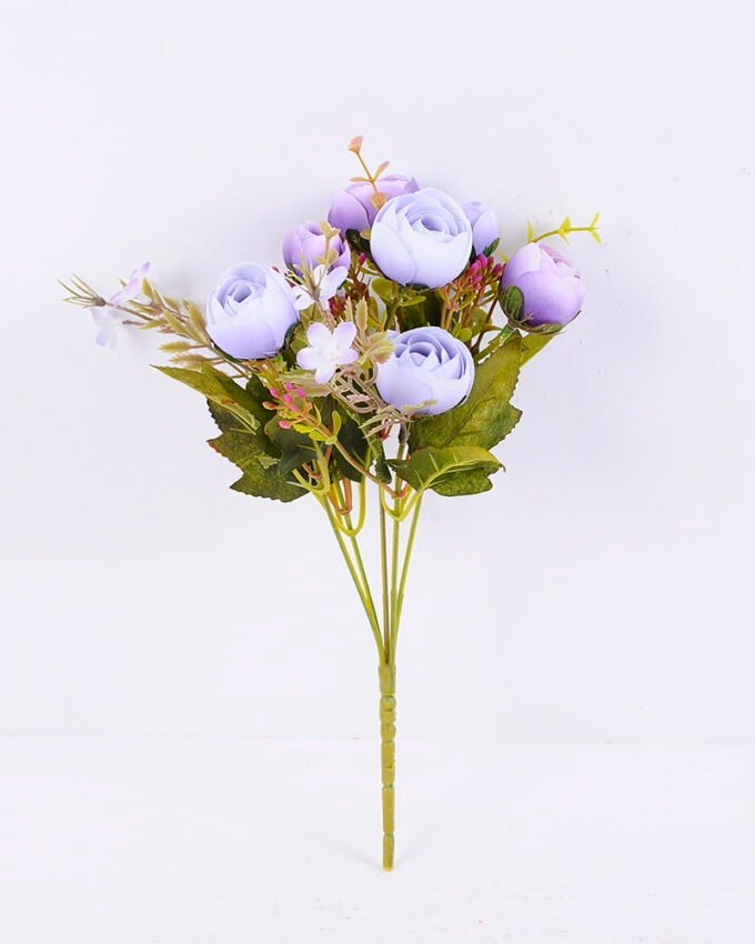 Artificial Flower 17*30CM Camellia bush*5 GS-59220002-Z3