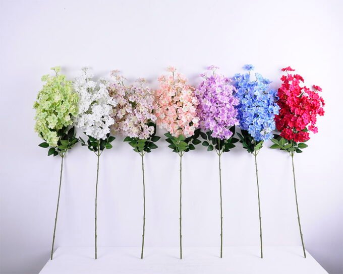 Artificial Flower 26*96CM Flower Bush*4 GS-128J19014P24P96-Z2