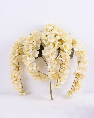 Artificial Flower 30*80CM Hydrange Spray*5 GS-128J20001-W1