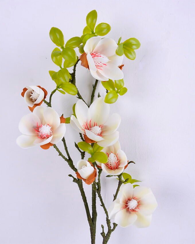 Artificial Flower 24*86CM Mangnolia Spray*3 GS-05520053-W1