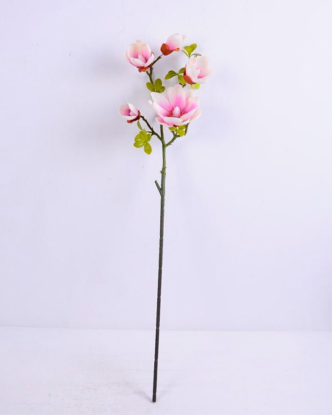 Artificial Flower 19*84CM Mangnolia Spray*5 GS-05520052