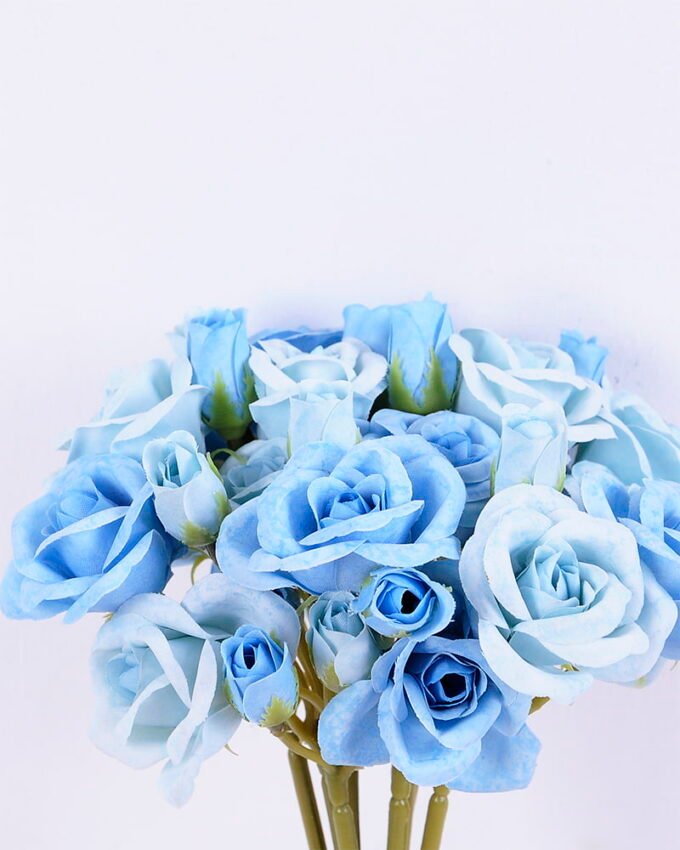 Artificial Flower 15*30CM Mini rose bouquet*9 GS-59220010-B1