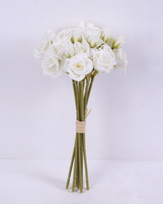 Artificial Flower 15*30CM Mini rose bouquet*9 GS-59220010-W1