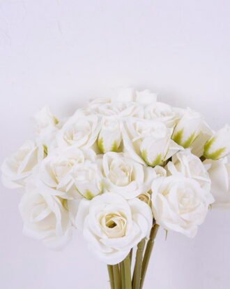 Artificial Flower 15*30CM Mini rose bouquet*9 GS-59220010-W1