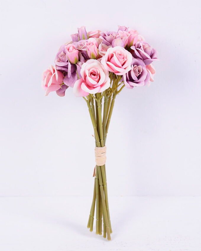 Artificial Flower 15*30CM Mini rose bouquet*9 GS-59220010-Z2 1 Artificial Flower 15*30CM Mini rose bouquet*9 GS-59220010-Z2