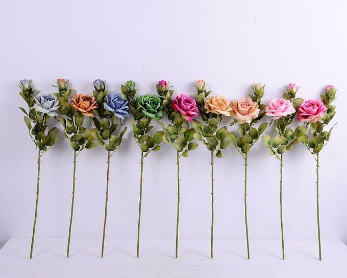 Artificial Flower 14*63CM Rose GS-128J20009-P1