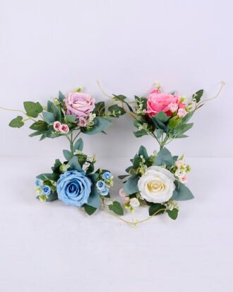 Artificial Flower 20*23CM Rose bouquet*9 GS-59220011
