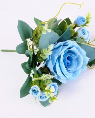 Artificial Flower 20*23CM Rose bouquet*9 GS-59220011