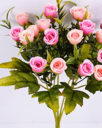 Artificial Flower 18*29CM Rose bush*5 GS-59220005