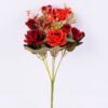 Artificial Flower 17*30CM Rose bush*5 GS-59220006-R1