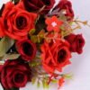 Artificial Flower 17*30CM Rose bush*5 GS-59220006-R1