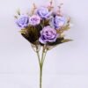 Artificial Flower 17*30CM Rose bush*5 GS-59220006-Z2