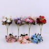 Artificial Flower 17*30CM Rose bush*5 GS-59220006