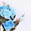Artificial Flower 17*30CM Rose bush*5 GS-59220006