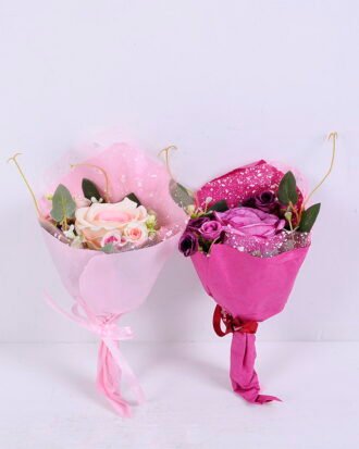 Artificial Flower 17*25CM Rose?with?paper?wrapped GS-59220012 Bouquet YeahFlower is one of Chinese leading OEM manufacturers and exporters , supplying the silk flowers, wholesale artificial trees Artificial Flower 17*25CM Rose?with?paper?wrapped GS-59220012