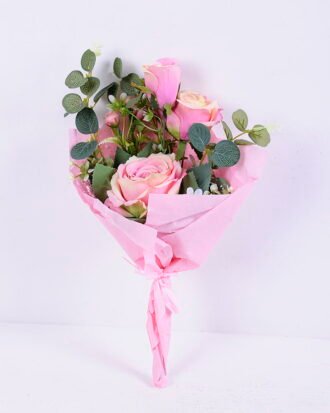 Artificial Flower 25*40CM Rose?with?paper?wrapped GS-59220013-P1 Bouquet YeahFlower is one of Chinese leading OEM manufacturers and exporters , supplying the silk flowers, wholesale artificial trees Artificial Flower 25*40CM Rose?with?paper?wrapped GS-59220013-P1