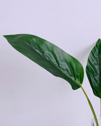 Artificial Plant 38*37*46CM Leaves*3 in glass pot GS-24520003 Potted Flowers&Plants YeahFlower is one of Chinese leading OEM manufacturers and exporters , supplying the silk flowers, wholesale artificial trees Artificial Plant 38*37*46CM Leaves*3 in glass pot GS-24520003