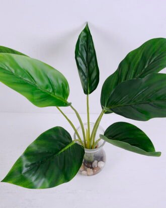 Artificial Plant 41*34*38CM Leaves*7 in glass pot GS-24520005 Potted Flowers&Plants YeahFlower is one of Chinese leading OEM manufacturers and exporters , supplying the silk flowers, wholesale artificial trees Artificial Plant 41*34*38CM Leaves*7 in glass pot GS-24520005