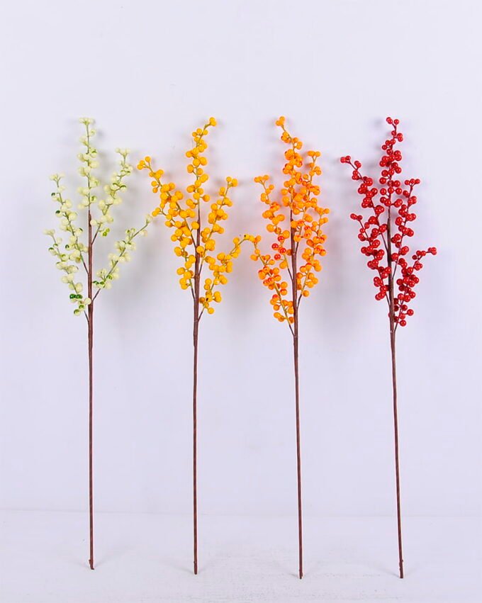 Artificial Branch fruit 11*65CM Berry spray GS-33520007