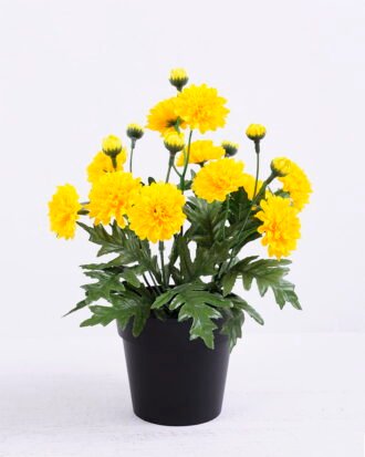 Artificial Flower 20*20*27cm Chrysanthemum in Plastic pot GS-03320076-Y1 Potted Flowers&Plants YeahFlower is one of Chinese leading OEM manufacturers and exporters , supplying the silk flowers, wholesale artificial trees Artificial Flower 20*20*27cm Chrysanthemum in Plastic pot GS-03320076-Y1