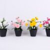 Artificial Flower 17*15*22cm Chrysanthemum in plastic pot GS-03320053-R1