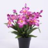 Artificial Flower 25*25*31cm Cymbidium in plastic pot GS-03320080-R1