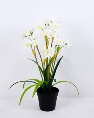 Artificial Flower 36*36*51cm Daffodil in plastic pot GS-03320081-W1 Potted Flowers&Plants YeahFlower is one of Chinese leading OEM manufacturers and exporters , supplying the silk flowers, wholesale artificial trees Artificial Flower 36*36*51cm Daffodil in plastic pot GS-03320081-W1