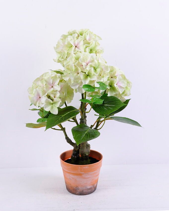 Artificial Flower 46*44*67CM Hydrange*5 in Terra-cotta effect plastic pot GS-15420024-G1 1 Artificial Flower 46*44*67CM Hydrange*5 in Terra-cotta effect plastic pot GS-15420024-G1