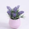 Artificial Flower 13*13*17cm Lavender in Cement Pot GS-03320051