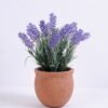 Artificial Flower 20*20*27cm Lavender in Cement pot GS-03320045