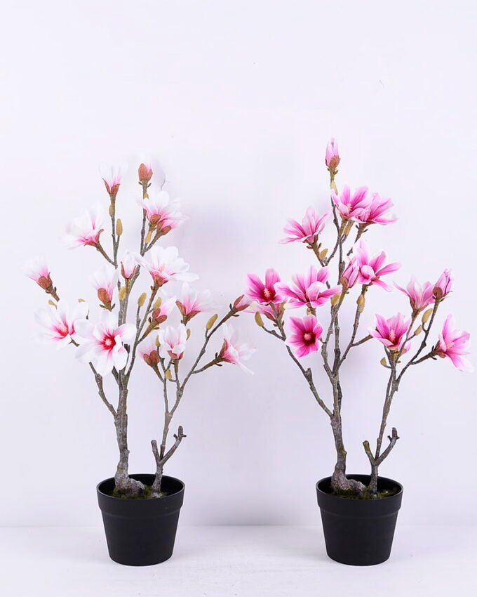 Artificial Flower 45*39*72CM Magnolia in plastic pot GS-15420020 1 Artificial Flower 45*39*72CM Magnolia in plastic pot GS-15420020
