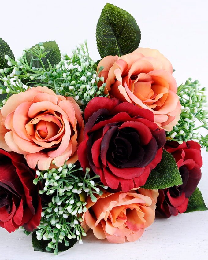 Artificial Flower 30*30*38CM Rose bush GS-05520073