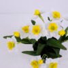 Artificial Flower 22*22*27cm daffodil in Plastic pot GS-03320090