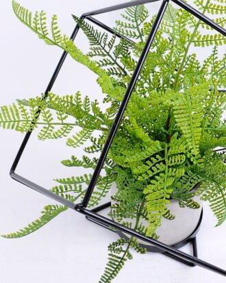Artificial Plant 32*30*29CM Fern in iron pot with iron frame/outdoor GS-48120011 Potted Flowers&Plants YeahFlower is one of Chinese leading OEM manufacturers and exporters , supplying the silk flowers, wholesale artificial trees Artificial Plant 32*30*29CM Fern in iron pot with iron frame/outdoor GS-48120011