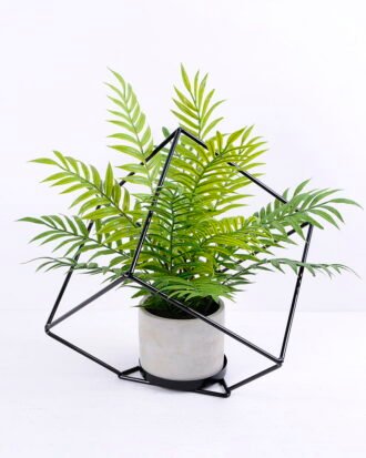 Artificial Plant 36*36*36CM Fern in iron pot with iron frame/outdoor GS-48120014 Potted Flowers&Plants YeahFlower is one of Chinese leading OEM manufacturers and exporters , supplying the silk flowers, wholesale artificial trees Artificial Plant 36*36*36CM Fern in iron pot with iron frame/outdoor GS-48120014