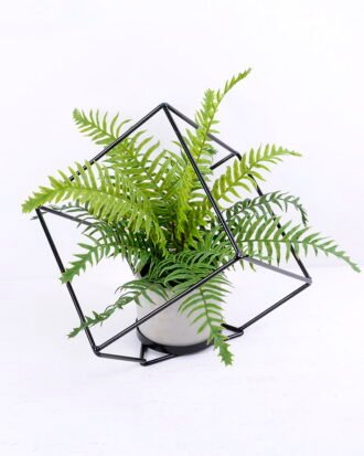 Artificial Plant 39*36*32CM Fern in iron pot with iron frame/outdoor GS-48120015 Potted Flowers&Plants YeahFlower is one of Chinese leading OEM manufacturers and exporters , supplying the silk flowers, wholesale artificial trees Artificial Plant 39*36*32CM Fern in iron pot with iron frame/outdoor GS-48120015