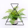 Artificial Plant 38*40*33CM Fern in iron pot with iron frame/outdoor GS-48120020