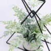 Artificial Plant 33*33*33CM Fern in iron pot with iron frame/outdoor GS-48120022