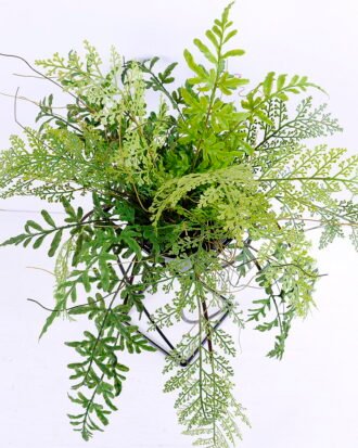 Artificial Plant 46*41*56CM Fern in plastic pot with iron frame/outdoor GS-48120023 Potted Flowers&Plants YeahFlower is one of Chinese leading OEM manufacturers and exporters , supplying the silk flowers, wholesale artificial trees Artificial Plant 46*41*56CM Fern in plastic pot with iron frame/outdoor GS-48120023