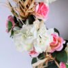 Artificial Plant 54*10*55CM Rose&Hydrange wreath GS-52720003