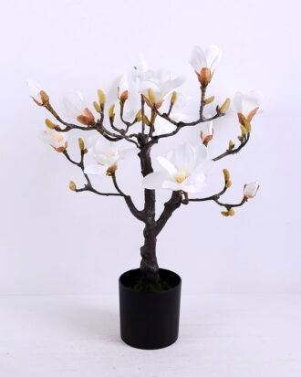 Artificial Tree 60CM Magnolia in plastic pot GS-15420015-W1