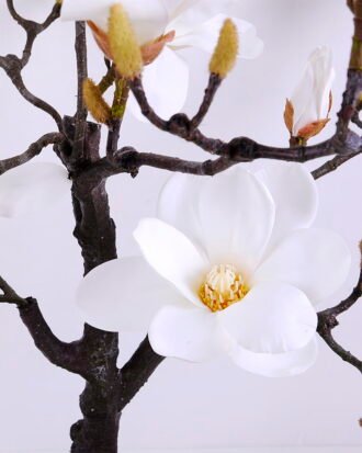 Artificial Tree 60CM Magnolia in plastic pot GS-15420015-W1